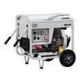 BISON CHINA TaiZhou 3 Phase 5kw Portable Electric Start Diesel Engine Welding Machine